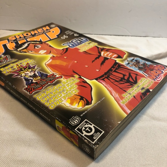 Vintage June  2003 Issue of Shonen Jump Manga Magazine Naruto Dragonballz - Picture 7 of 8